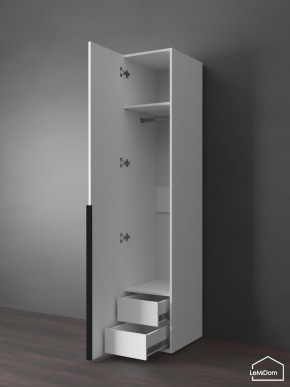 Шкаф Linnea MHR-1-3 2050х400х510 (Белый-М 11.1.2) в Кунгуре - kungur.ok-mebel.com | фото 7