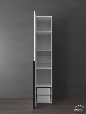 Шкаф Linnea MHR-1-3 2050х400х510 (Белый-М 11.1.2) в Кунгуре - kungur.ok-mebel.com | фото 7
