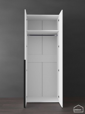 Шкаф Linnea MHR-2 2050х800х510 (Белый-М 11.1.1) в Кунгуре - kungur.ok-mebel.com | фото 4