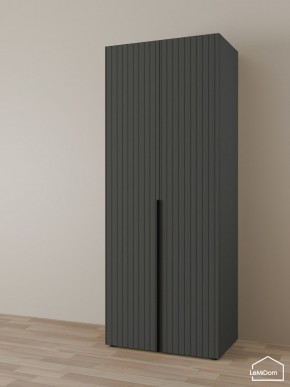 Шкаф Linnea MHR-2 2050х800х510 (Графит-М 11.1.25) в Кунгуре - kungur.ok-mebel.com | фото