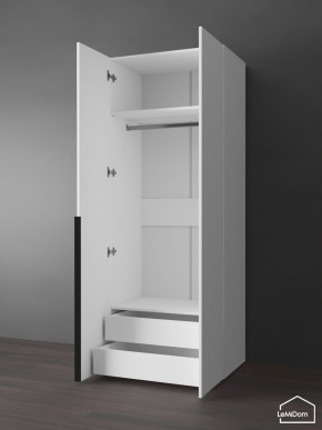 Шкаф Linnea MHR-2-3 2050х800х510 (Белый-М 11.1.1) в Кунгуре - kungur.ok-mebel.com | фото 5