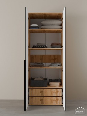 Шкаф Linnea MHR-2-4 2050х800х510 (ДВ-М 11.1.25) в Кунгуре - kungur.ok-mebel.com | фото 5