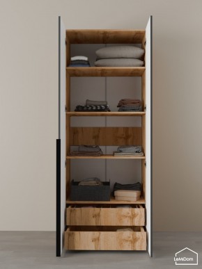 Шкаф Linnea MHR-2-4 2050х800х510 (ДВ-М 11.1.25) в Кунгуре - kungur.ok-mebel.com | фото 6