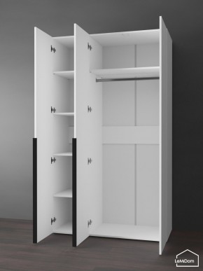 Шкаф Linnea MHR-3-1 2050х1200х510 (Белый-М 11.1.2) в Кунгуре - kungur.ok-mebel.com | фото 5