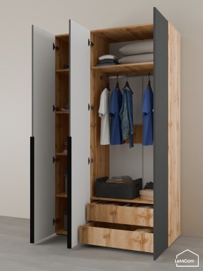 Шкаф Linnea MHR-3-2 2050х1200х510 (ДВ-М 11.1.25) в Кунгуре - kungur.ok-mebel.com | фото 6