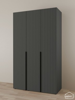 Шкаф Linnea MHR-3-2 2050х1200х510 (Графит-М 11.1.25) в Кунгуре - kungur.ok-mebel.com | фото