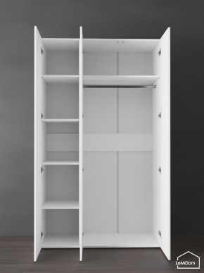 Шкаф Linnea MHR-3PO-1 2050х1200х510 (Белый-М 11.1.2) в Кунгуре - kungur.ok-mebel.com | фото 5