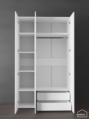 Шкаф Linnea MHR-3PO-2 2050х1200х510 (Белый-М 11.1.2) в Кунгуре - kungur.ok-mebel.com | фото 5