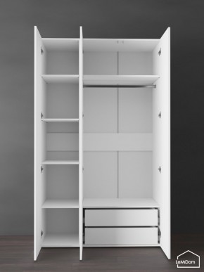 Шкаф Linnea MHR-3PO-2 2050х1200х510 (Белый-М 11.1.2) в Кунгуре - kungur.ok-mebel.com | фото 6