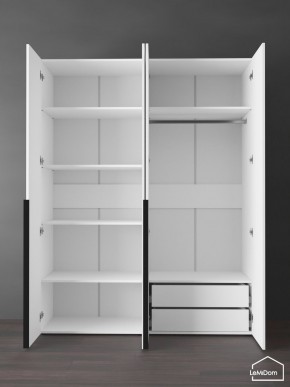 Шкаф Linnea MHR-4-2 2050х1600х510 (Белый-М 11.1.2) в Кунгуре - kungur.ok-mebel.com | фото 6