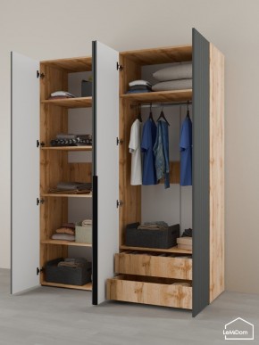 Шкаф Linnea MHR-4-2 2050х1600х510 (ДВ-М 11.1.25) в Кунгуре - kungur.ok-mebel.com | фото 5