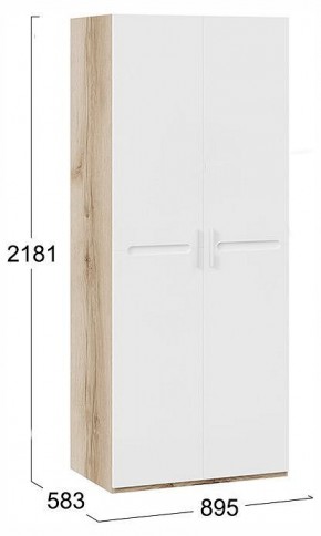 Шкаф платяной Фьюжн ТД-260.07.02 в Кунгуре - kungur.ok-mebel.com | фото 4