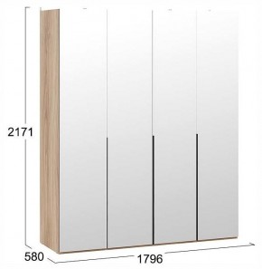 Шкаф платяной Порто СМ-393.07.109 в Кунгуре - kungur.ok-mebel.com | фото
