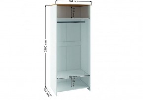 Шкаф платяной Теодора в Кунгуре - kungur.ok-mebel.com | фото 3