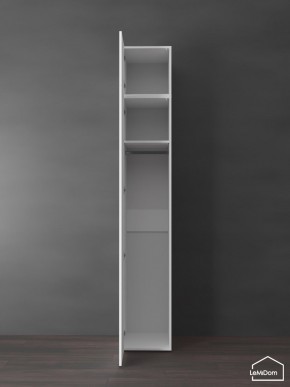 Шкаф с антресолью Linnea MHR-1POA-1 2450х400х510 (Белый-М 11.1.2) в Кунгуре - kungur.ok-mebel.com | фото 4