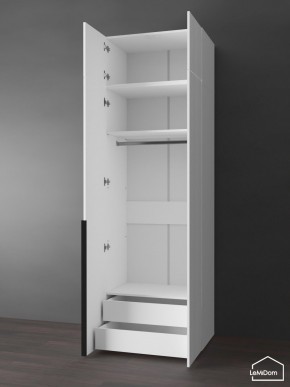 Шкаф с антресолью Linnea MHR-2A-3 2450х800х510 (Белый-М 11.1.2) в Кунгуре - kungur.ok-mebel.com | фото 5