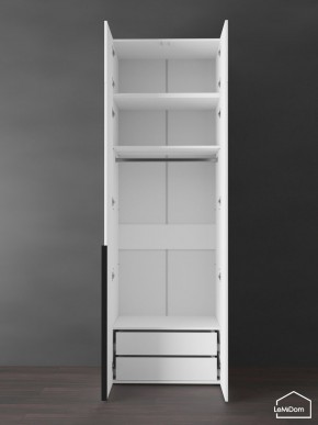 Шкаф с антресолью Linnea MHR-2A-3 2450х800х510 (Белый-М 11.1.2) в Кунгуре - kungur.ok-mebel.com | фото 6