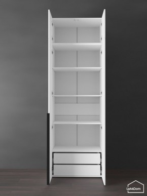 Шкаф с антресолью Linnea MHR-2A-4 2450х800х510 (Белый-М 11.1.2) в Кунгуре - kungur.ok-mebel.com | фото 6