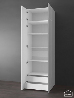 Шкаф с антресолью Linnea MHR-2POA-4 2450х800х510 (Белый-М 11.1.2) в Кунгуре - kungur.ok-mebel.com | фото 5
