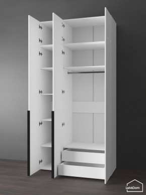 Шкаф с антресолью Linnea MHR-3A-2 2450х1200х510 (Белый-М 11.1.1) в Кунгуре - kungur.ok-mebel.com | фото 5