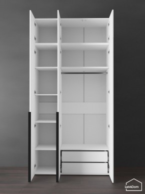 Шкаф с антресолью Linnea MHR-3A-2 2450х1200х510 (Белый-М 11.1.1) в Кунгуре - kungur.ok-mebel.com | фото 6