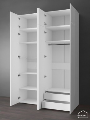 Шкаф с антресолью Linnea MHR-4POA-2 2450х1600х510 (Белый-М 11.1.1) в Кунгуре - kungur.ok-mebel.com | фото 6