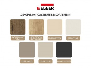 Шкаф СТАНДАРТ С2 2 ящика серия "ГЕСТИЯ" (Бежевый песок/Дуб Небраска натуральный ) 800*520*2300 в Кунгуре - kungur.ok-mebel.com | фото 4