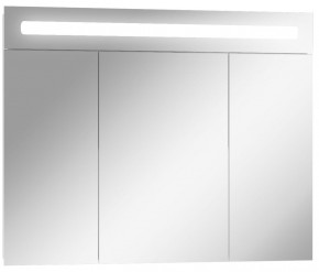 Шкаф-зеркало Аврора 90 с подсветкой LED Домино (DV8011HZ) в Кунгуре - kungur.ok-mebel.com | фото 1