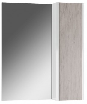 Шкаф-зеркало Uno 60 Дуб серый левый/правый Домино (DU1503HZ) в Кунгуре - kungur.ok-mebel.com | фото 1