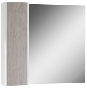 Шкаф-зеркало Uno 80 Дуб серый левый/правый Домино (DU1504HZ) в Кунгуре - kungur.ok-mebel.com | фото 6