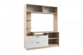 СОФИ СЦС1400.2 Гостиная №2 (дуб сонома/белый) в Кунгуре - kungur.ok-mebel.com | фото