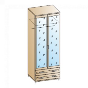 Спальня Мелисса композиция 5 (Гикори Джексон светлый) в Кунгуре - kungur.ok-mebel.com | фото 6