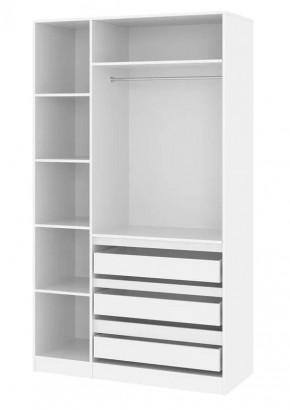 Спальный гарнитур Парус (Белый/Вотан) 1400 (Вариант-2) в Кунгуре - kungur.ok-mebel.com | фото 11