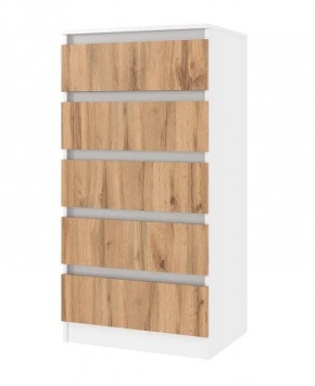 Спальный гарнитур Парус (Белый/Вотан) 1400 (Вариант-2) в Кунгуре - kungur.ok-mebel.com | фото 5