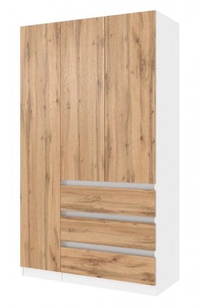 Спальный гарнитур Парус (Белый/Вотан) 1400 (Вариант-2) в Кунгуре - kungur.ok-mebel.com | фото 6