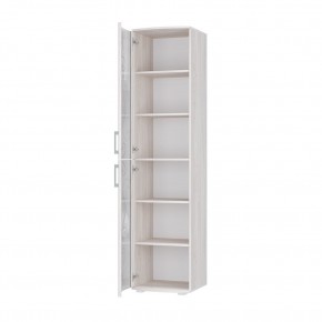 Стеклопенал Флоренция (ясень белый) в Кунгуре - kungur.ok-mebel.com | фото 2