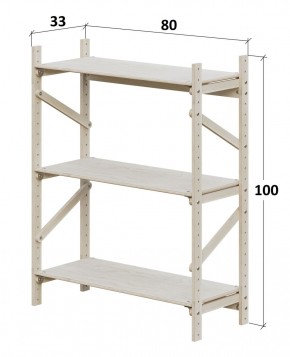 Стеллаж Конструктор Арт.С1000-1 в Кунгуре - kungur.ok-mebel.com | фото 2