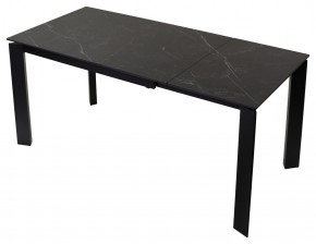 Стол CORNER 120 MATT BLACK MARBLE SOLID CERAMIC / BLACK, ®DISAUR в Кунгуре - kungur.ok-mebel.com | фото 4