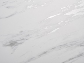 Стол CREMONA 140 KL-99 Белый мрамор матовый, итальянская керамика / черный каркас, ®DISAUR в Кунгуре - kungur.ok-mebel.com | фото 2