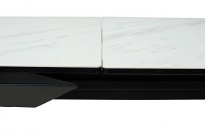 Стол CREMONA 180 KL-99 Белый мрамор матовый, итальянская керамика / черный каркас, ®DISAUR в Кунгуре - kungur.ok-mebel.com | фото 12