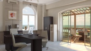 Стол для руководителя Премиум Пр.С-16 в Кунгуре - kungur.ok-mebel.com | фото 3