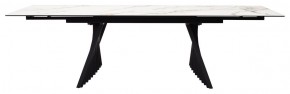 Стол IVAR 180 MARBLES KL-188 Контрастный мрамор, итальянская керамика, ®DISAUR в Кунгуре - kungur.ok-mebel.com | фото 2