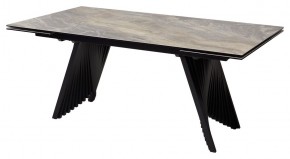 Стол IVAR 180 MARBLES KL-80 Серый мрамор, итальянская керамика, ®DISAUR в Кунгуре - kungur.ok-mebel.com | фото 2