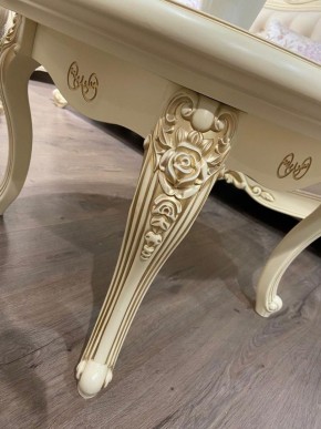 Стол журнальный круглый Мона Лиза (крем) в Кунгуре - kungur.ok-mebel.com | фото 5