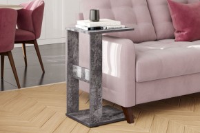 Стол журнальный НМ 011.68 Х "Flint" (Цемент темный) в Кунгуре - kungur.ok-mebel.com | фото 2