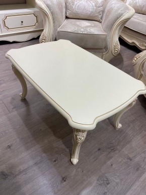 Стол журнальный прямоугольный Мона Лиза (крем) в Кунгуре - kungur.ok-mebel.com | фото 3