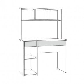 Стол компьютерный 12.77 F Комфорт (Темно - серый U2601) в Кунгуре - kungur.ok-mebel.com | фото 3