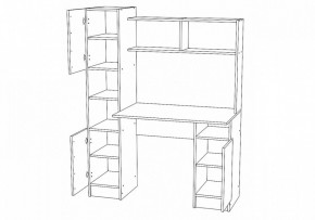 Стол компьютерный Эндо в Кунгуре - kungur.ok-mebel.com | фото 3