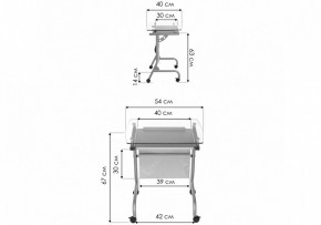 Стол компьютерный Riko в Кунгуре - kungur.ok-mebel.com | фото 7