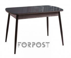 Стол раздвижной со стеклянной столешницей (BLACK, WHITE) в Кунгуре - kungur.ok-mebel.com | фото